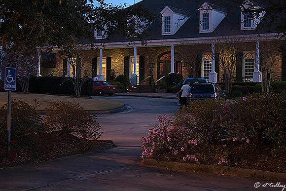 Gray Plantation Clubhouse at Dusk