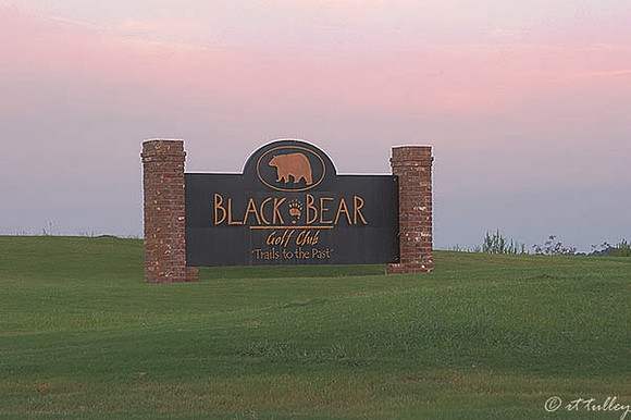 Black Bear Sign