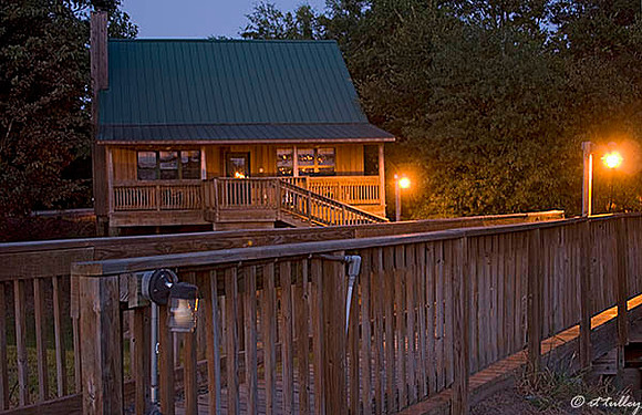 Black Bear GC Cabins at Poverty Point State Park Reservoir