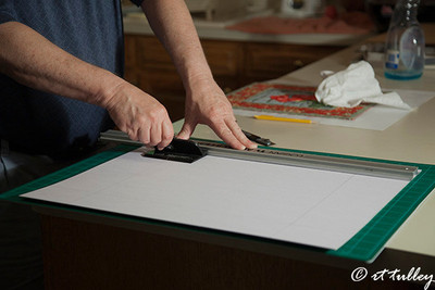 cutting the bevel