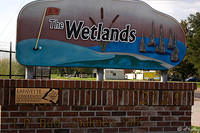 the Wetlands Sign