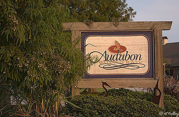 the Island Audubon Trail Sign