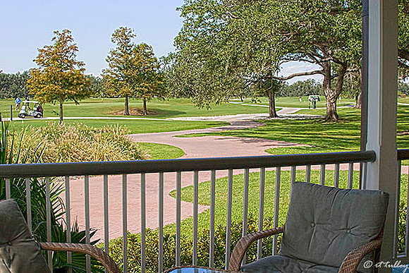 Audubon GC View from Clubhouse