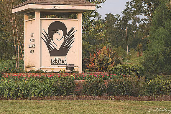 the Island Sign