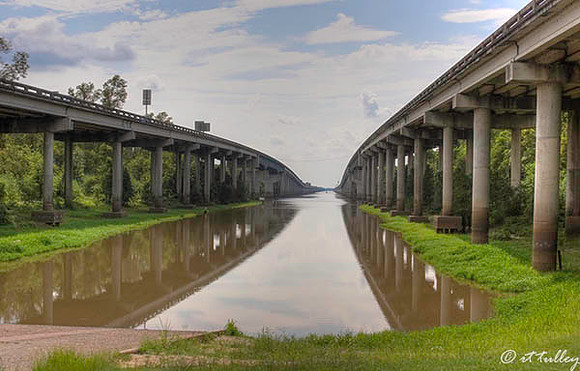 the Wetlands I-10 Bridge