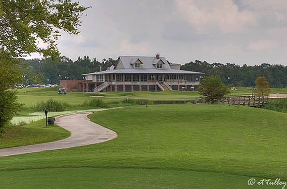 Atchafalaya Clubhouse from #17 Tee