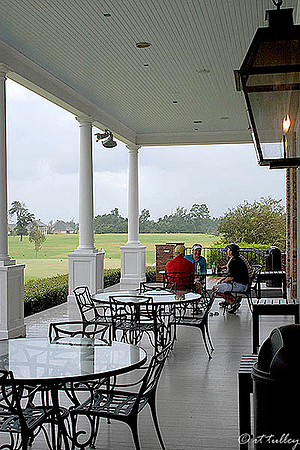 Gray Plantation Clubhouse Veranda