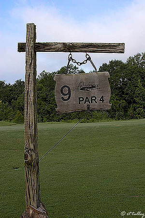 Atchafalaya #9 tee marker