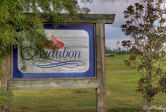 Gray Plantation Audubon Golf Trail Sign