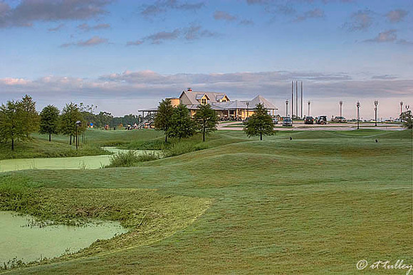 Atchafalaya Clubhouse at Sunrise