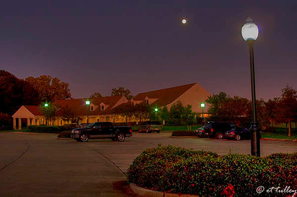 Tamahka Trails Clubhouse at Dusk